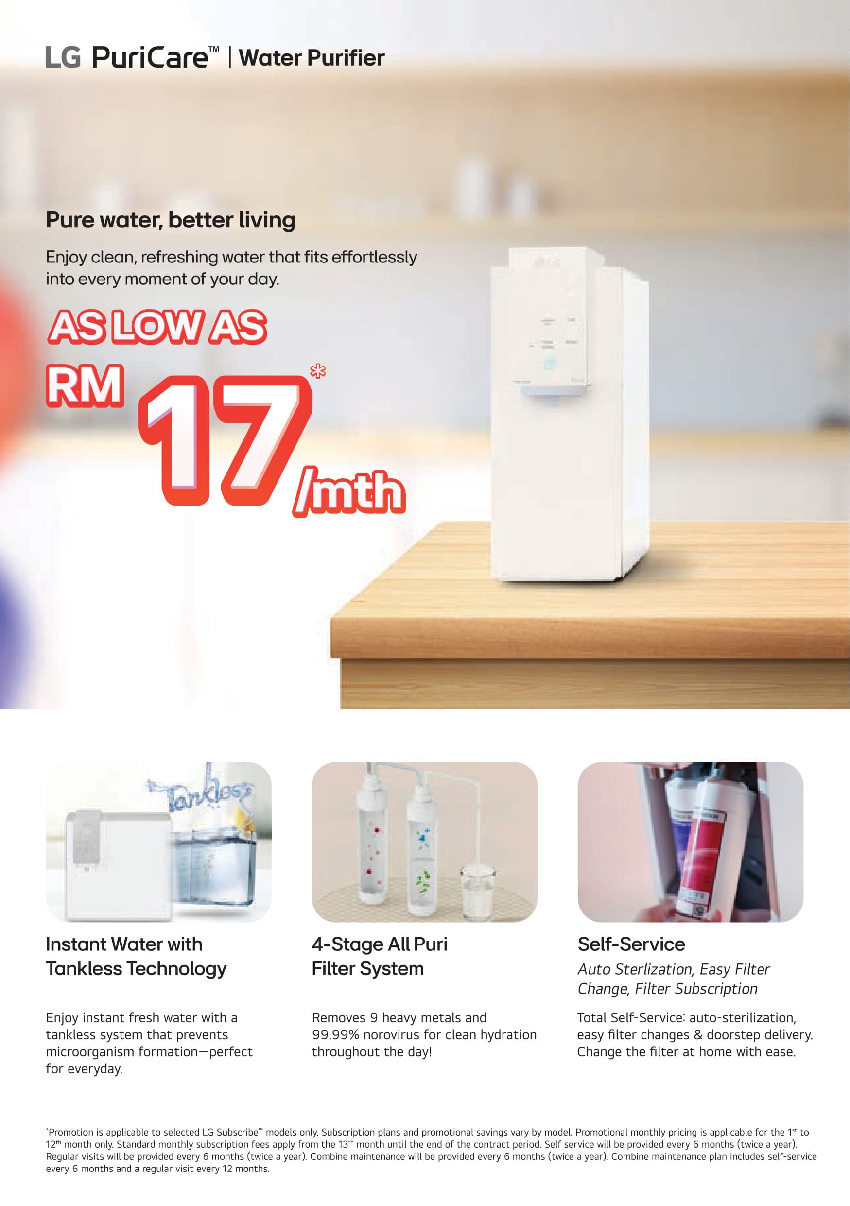 LG PuriCare™ Tankless Water Purifiers