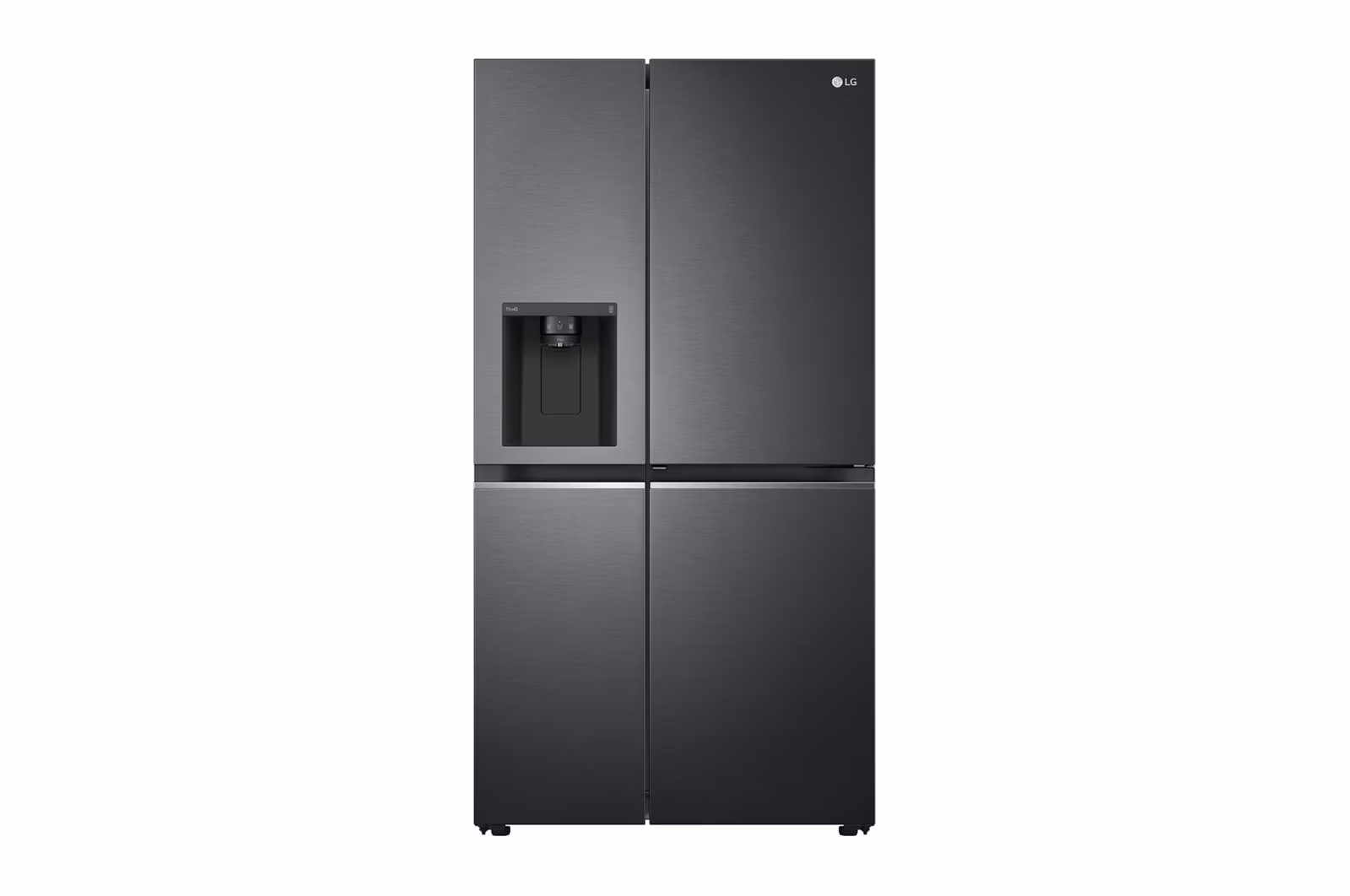 LG PuriCare™ 635L Side-by-Side Fridge (Matte Black)