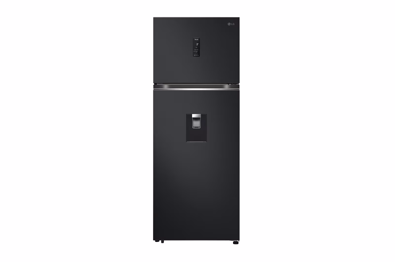 LG PuriCare™ 493L Top Freezer Fridge (Essence Matt Black)